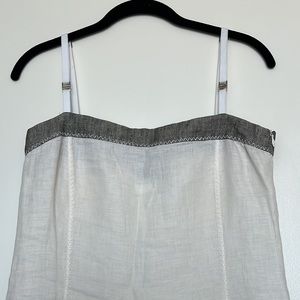 Sportmax Puro Lino 100% Linen Summer Dress Fits S